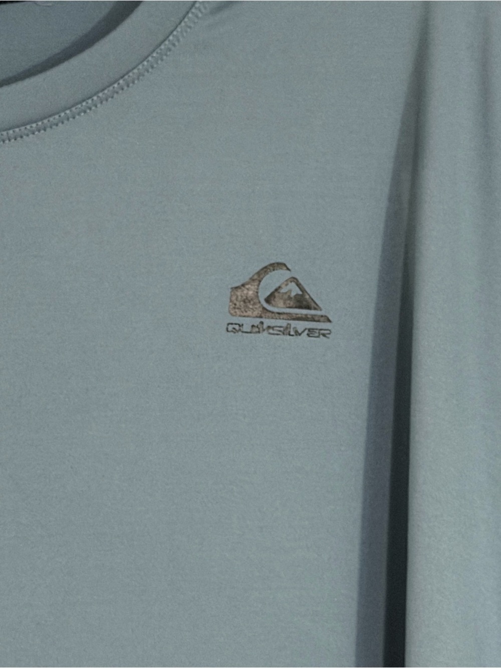 Quiksilver Men's XXL Short Sleeve Tee - Slate Gray Blue - Picture 5 of 5